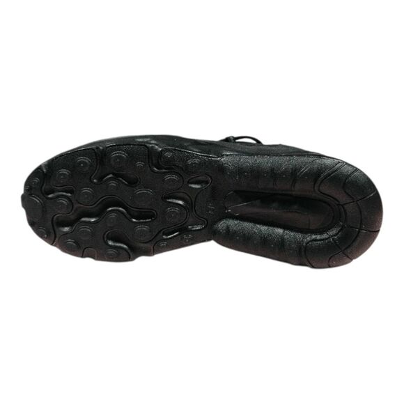 NWOB NIKE Air Max 270 React 'Triple Black' Running Shoes Size 8.5 - Picture 9 of 9